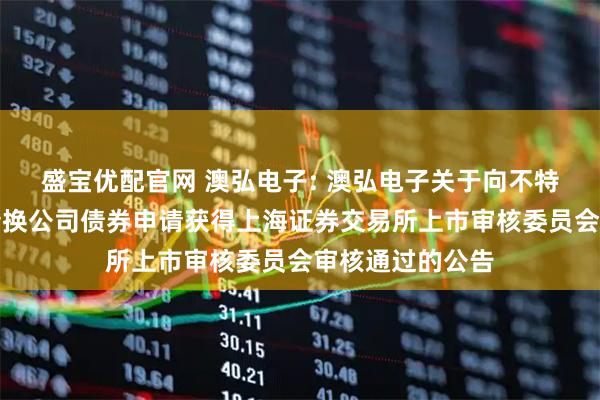 盛宝优配官网 澳弘电子: 澳弘电子关于向不特定对象发行可转换公司债券申请获得上海证券交易所上市审核委员会审核通过的公告