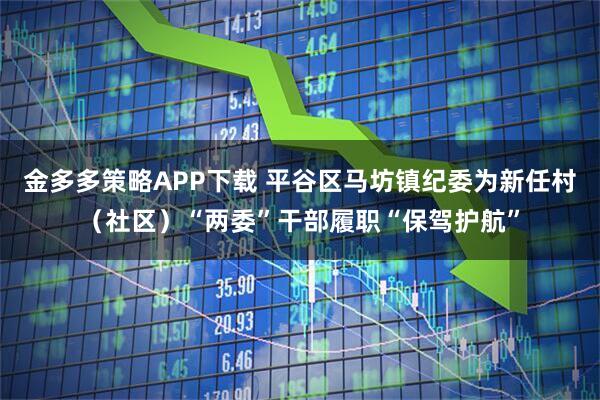 金多多策略APP下载 平谷区马坊镇纪委为新任村（社区）“两委”干部履职“保驾护航”